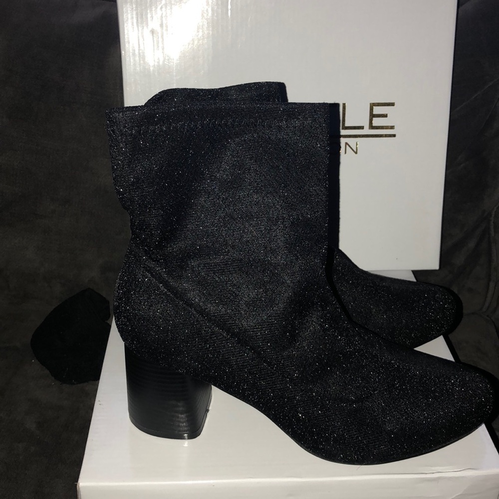 Sparkle Black Sock Boot (YEEZY inspired)